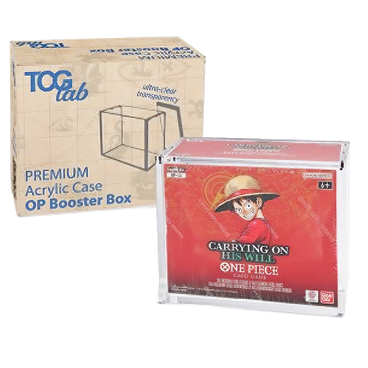 One Piece Booster Box Protective Case mit UV-Schutz und Magnetverschluss