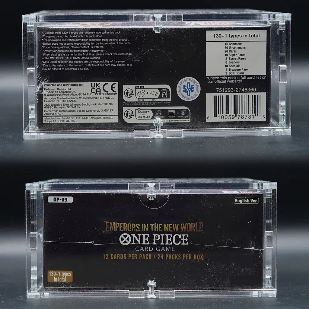 One Piece Card Game - Emporers in the new World OP09 Display inkl. Acrylcase [EN]