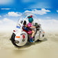 Dragon Ball Bulma's Motorcycle Hoipoi Capsule No. 9 – S.H.Figuarts Fahrzeug mit Son Goku 17 cm