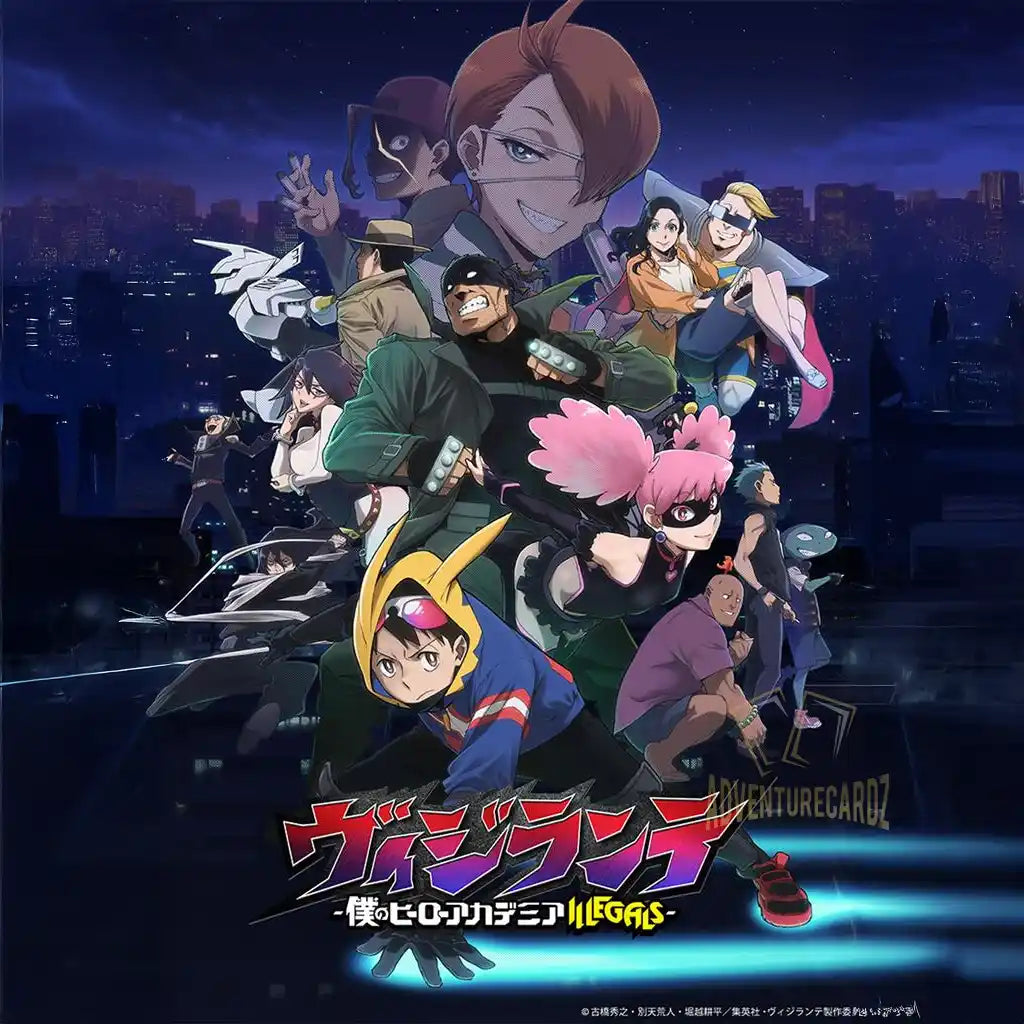Bushiroad Clear Vigilante Display - My Hero Academia ILLEGALS [JP]