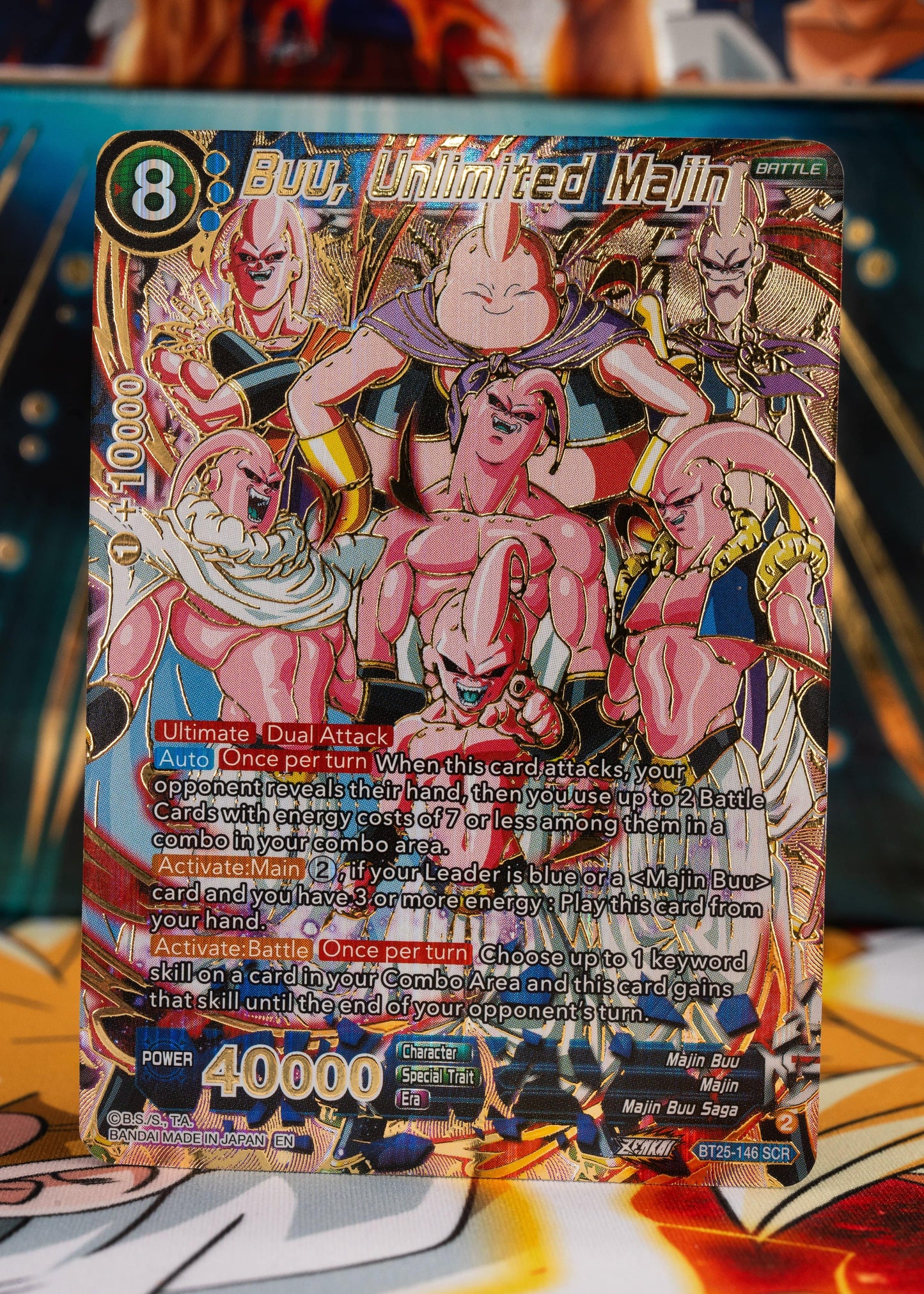 Dragonball Super Card Game Masters - Legend of the Dragon Balls Zenkai Series EX08 B25 Display [EN]