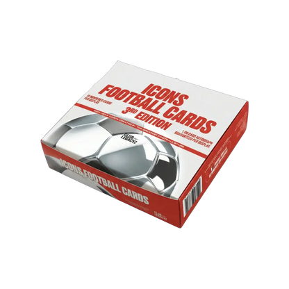 Club Legacyz Icons Football Cards 3rd Edition Display Box mit garantiertem Autogramm und nummerierten Karten