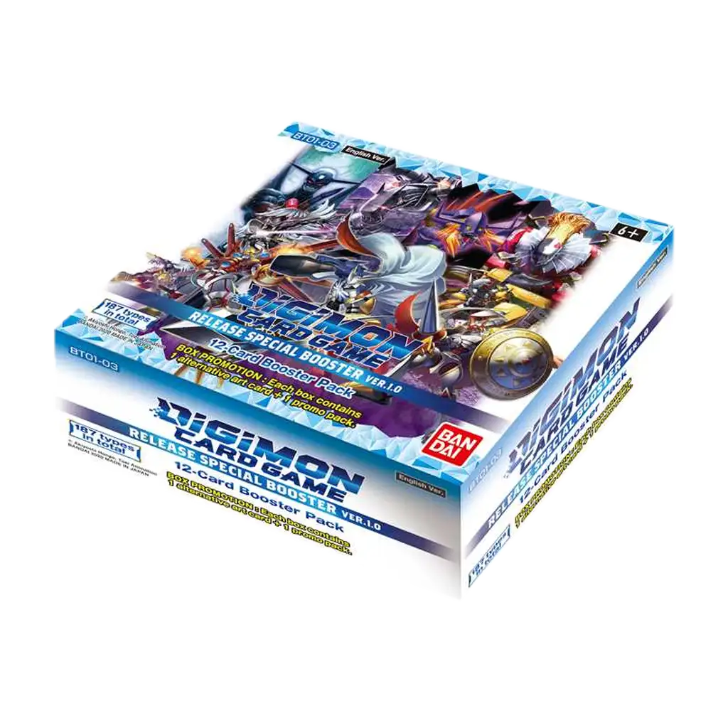 Digimon Card Game Release Special Booster v1.0 Booster Box Englisch