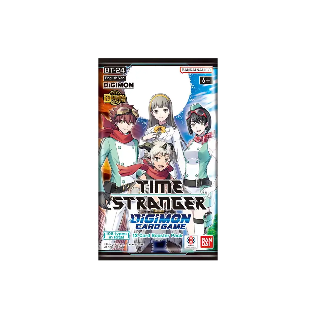 Digimon Card Game TIME STRANGER BT-24 Booster Pack Englisch