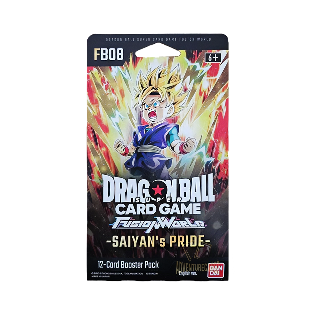 Dragon Ball Fusion World - Saiyans Pride Sleevd Booster FB08 englisch