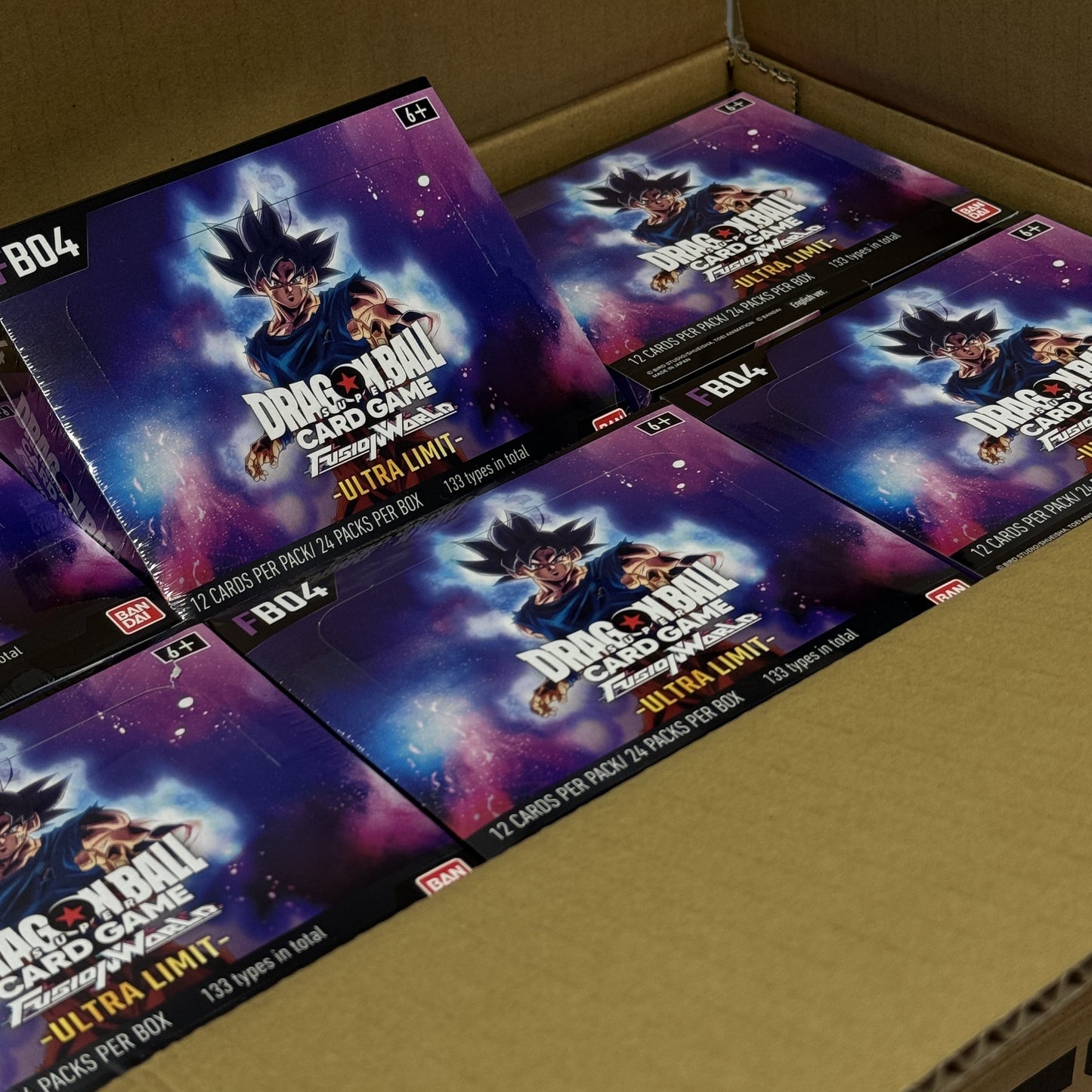 Dragon Ball Super Card Game Fusion World - Ultra Limit Booster Display FB04 [EN]