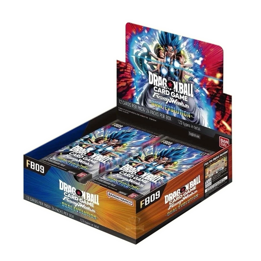 Dragon Ball Fusion World FB09 Dual Evolution Booster Display Englisch
