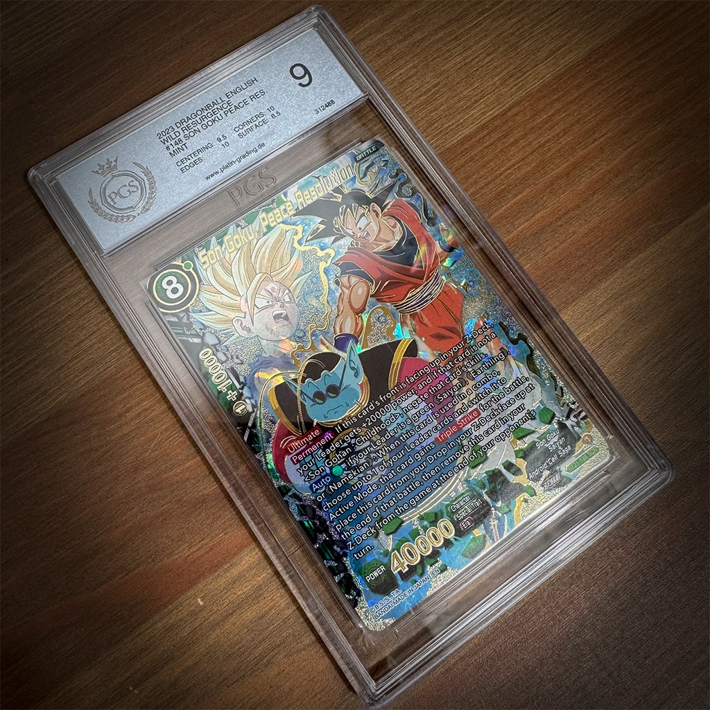 Dragon Ball Super Card Game - Son goku, Peace Resolution SCR-148