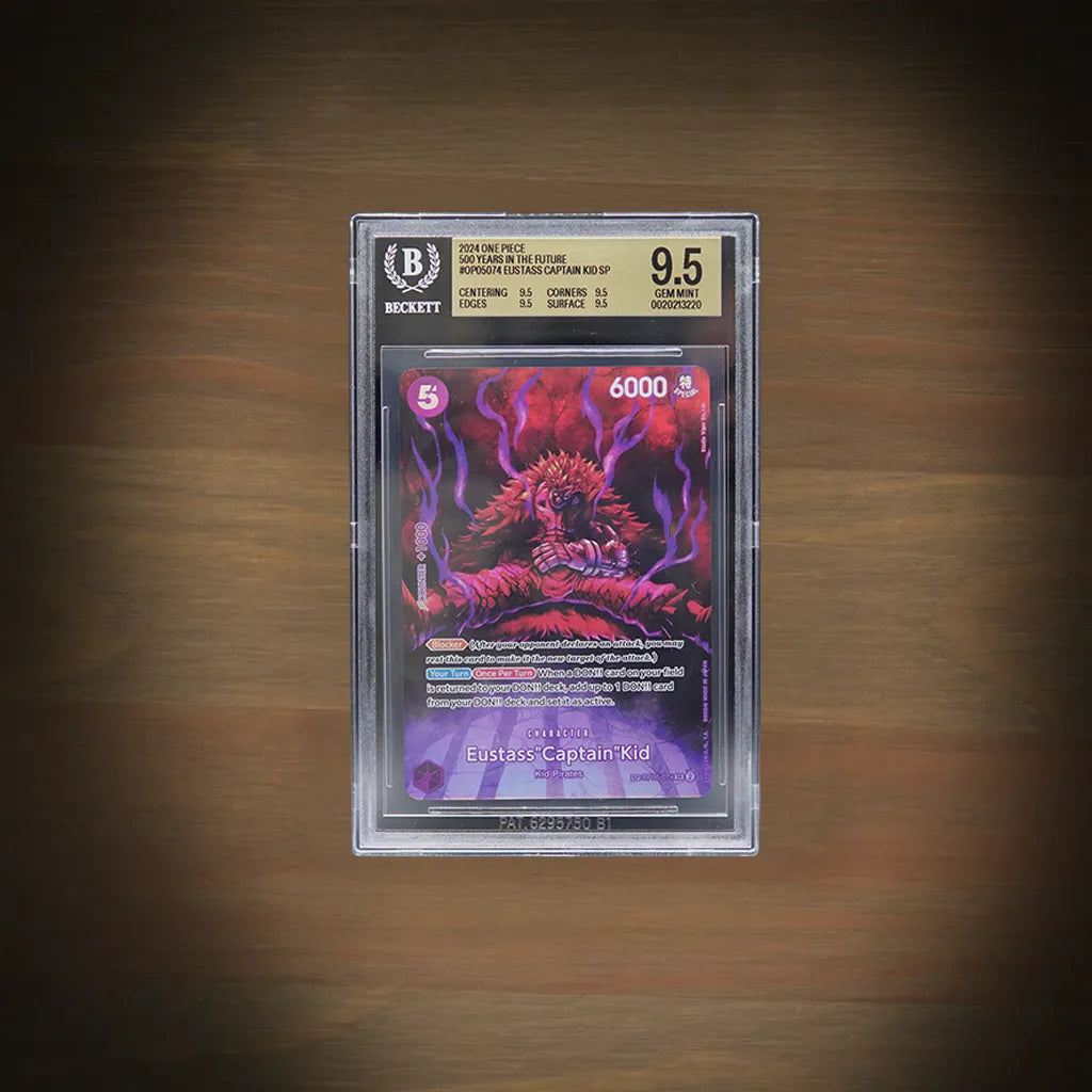 One Piece Eustass Captain Kid OP05-074 SP BGS 9.5 EN Vorderseite