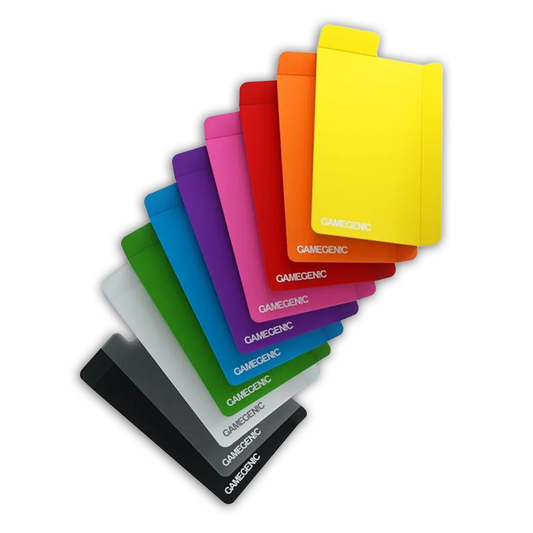 Gamegenic Flex Card Dividers Multicolor 10 Stück mit faltbaren Registerlaschen für Sammelkarten