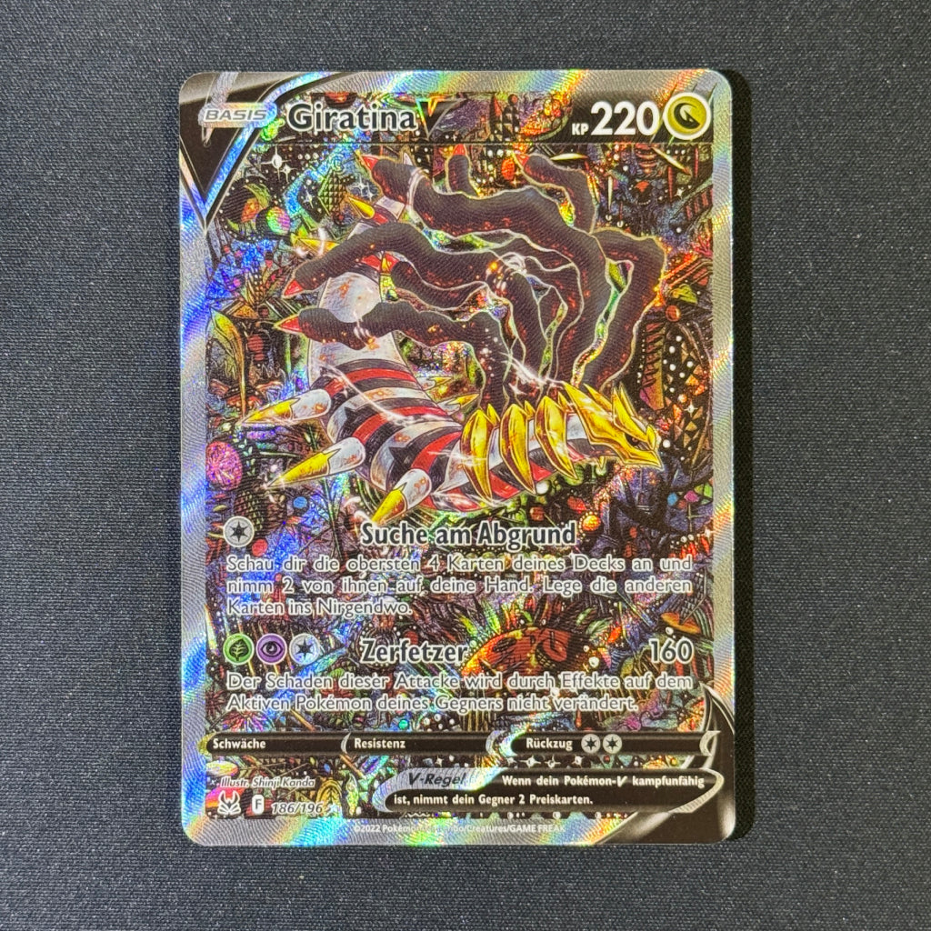 Pokemon - Giratina V LOR 186/196 Verlorener Urpsrung [DE]