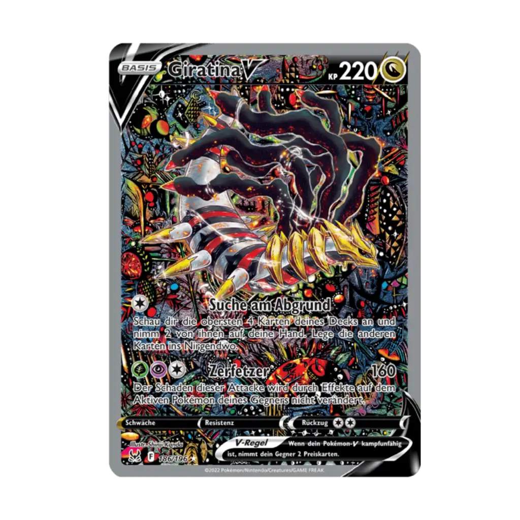 Pokemon - Giratina V LOR 186/196 Verlorener Urpsrung [DE]