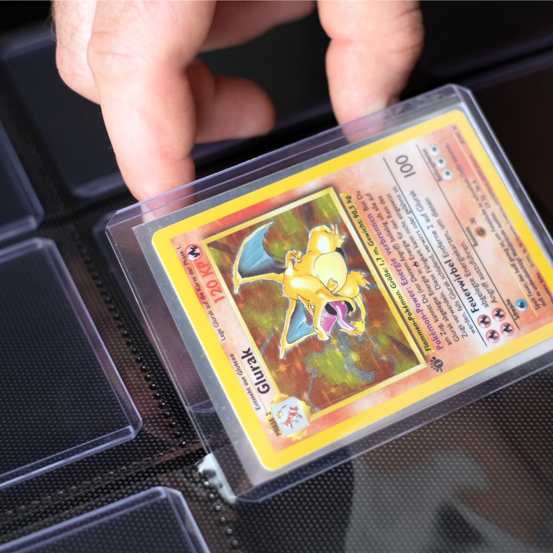 Premium TCG Toploader Binder für 252 Karten - (14 Seiten x 18) - Kartenordner für Pokémon, One Piece, Lorcana & Magic uvm.