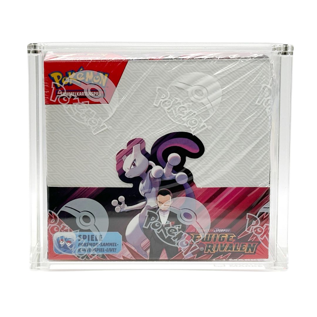 Acryl Case magnetisch für Pokémon 36 Booster Display - glasklare Schutzbox mit Magnetdeckel