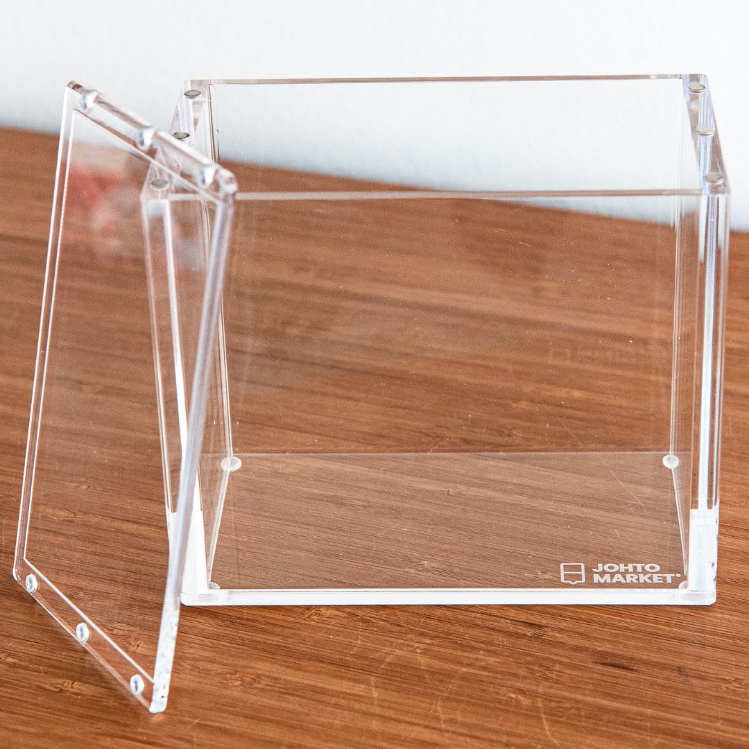 Acryl Case magnetisch für Pokémon 36 Booster Display - glasklare Schutzbox mit Magnetdeckel