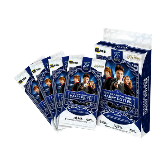KAKAWOW AURA Harry Potter 25th Anniversary Blaster Box 2026 Englisch mit 7 Packs
