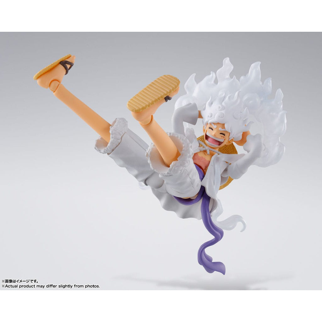 One Piece Monkey D. Ruffy Gear 5 – S.H.Figuarts Actionfigur 15 cm