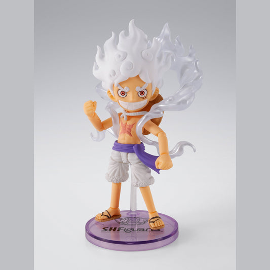 One Piece Monkey D. Ruffy Gear 5 WCF x S.H.Figuarts Actionfigur 8 cm