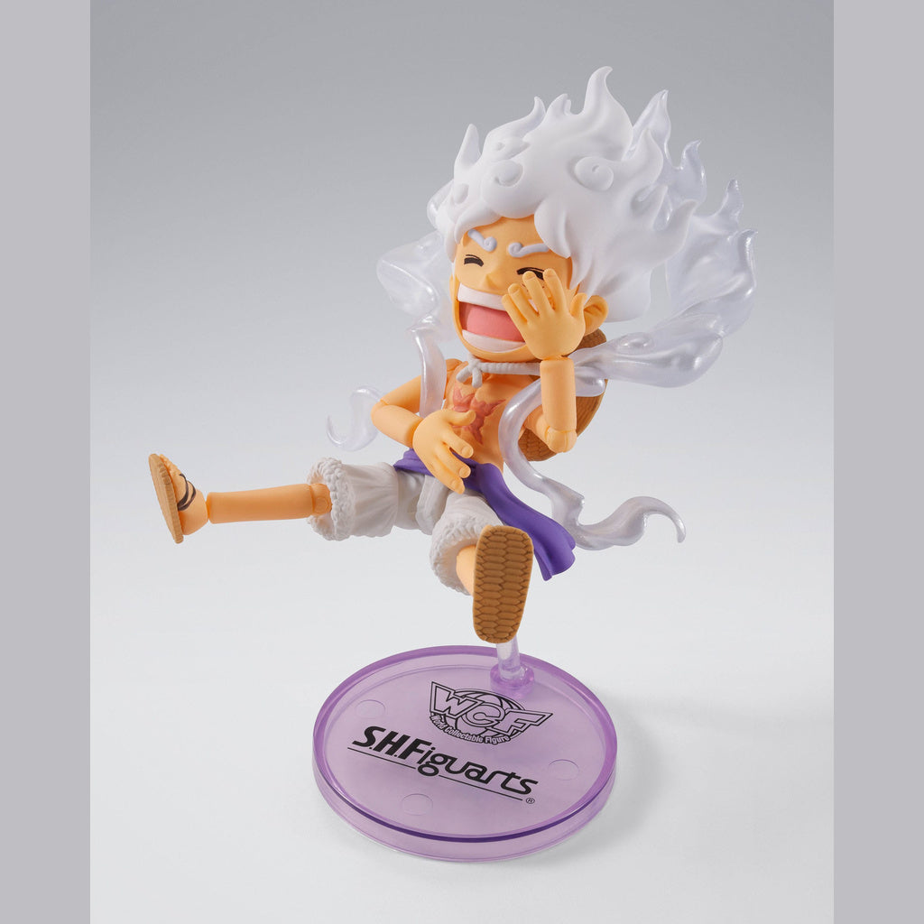 One Piece Monkey D. Ruffy Gear 5 – WCF x S.H.Figuarts Actionfigur 8 cm