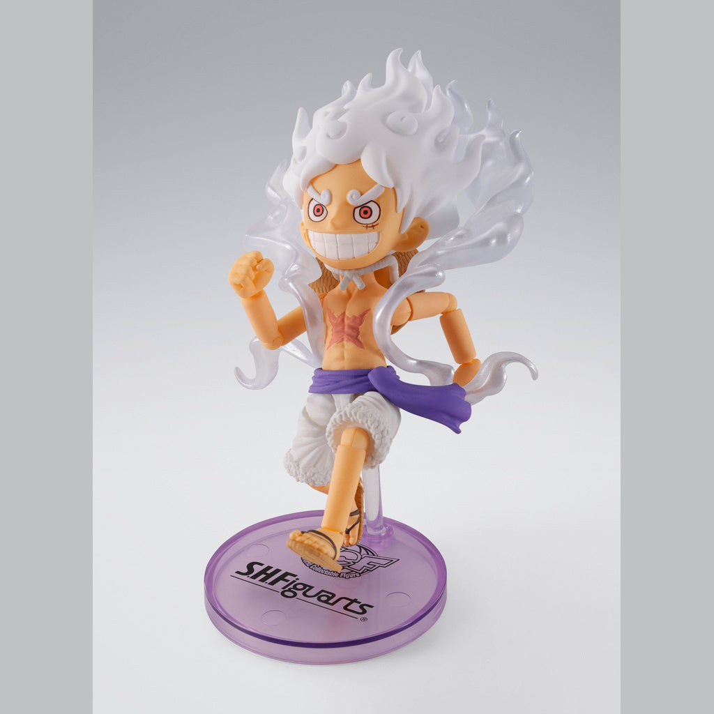 One Piece Monkey D. Ruffy Gear 5 – WCF x S.H.Figuarts Actionfigur 8 cm