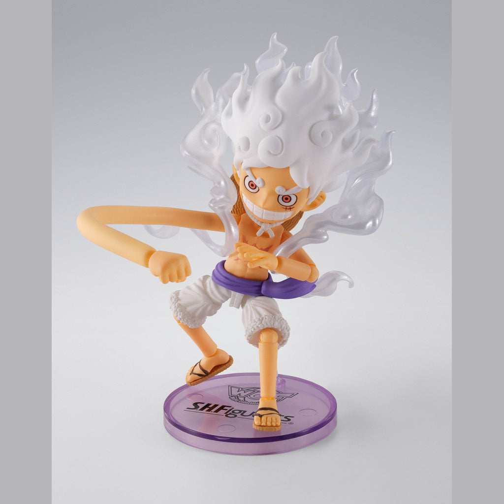 One Piece Monkey D. Ruffy Gear 5 – WCF x S.H.Figuarts Actionfigur 8 cm