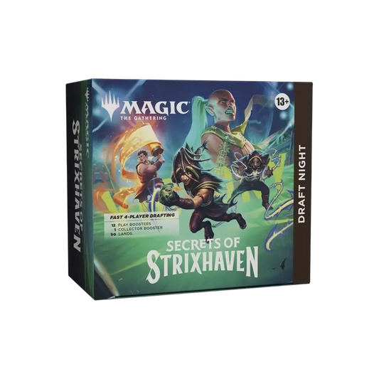 Magic The Gathering Strixhaven Draft Kit Box Englisch mit 12 Boostern