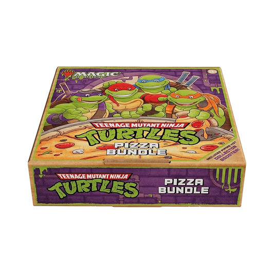 Magic The Gathering Teenage Mutant Ninja Turtles Pizza Bundle mit Boostern und Promos