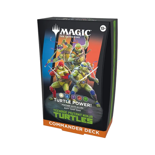Magic The Gathering Teenage Mutant Ninja Turtles Commander Deck Englisch