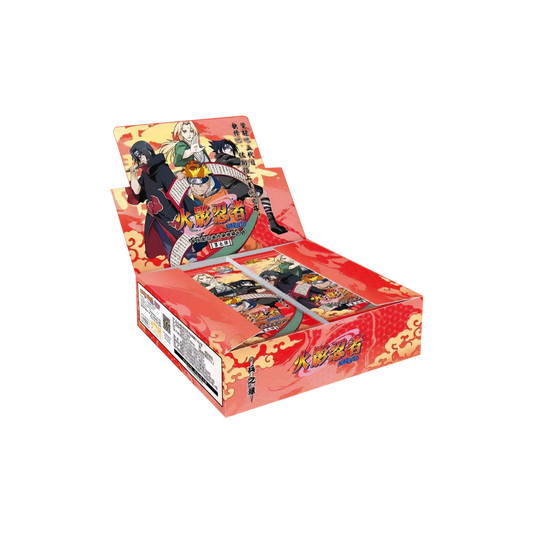 Naruto Kayou Tier 2 Wave 9 Booster Display – Chinesische Naruto Trading Card Game Anzeige mit 30 Boosterpacks.