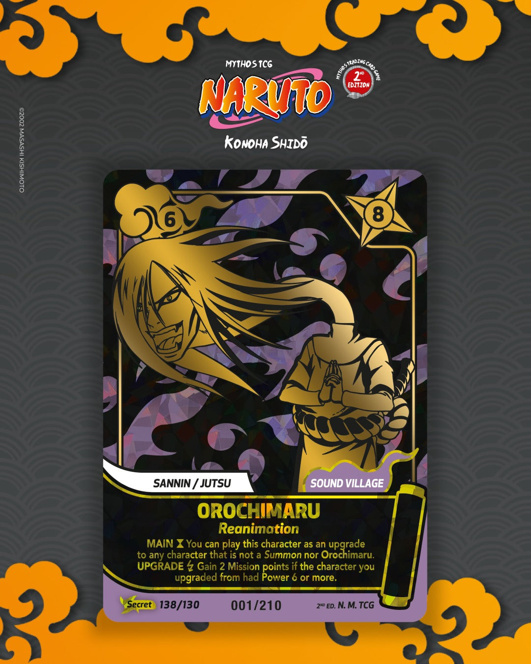 Naruto Mythos TCG - First Set 2nd Edition Display [EN]