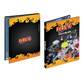 Naruto Mythos TCG First Set Binder Front und back mit Naruto Team 7
