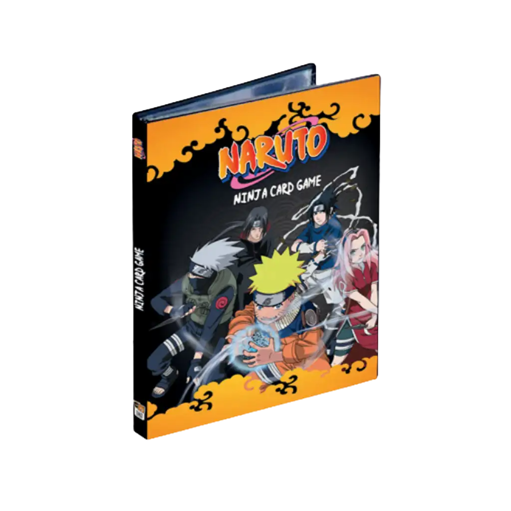 Naruto Mythos TCG First Set Binder Front mit Naruto Team 7