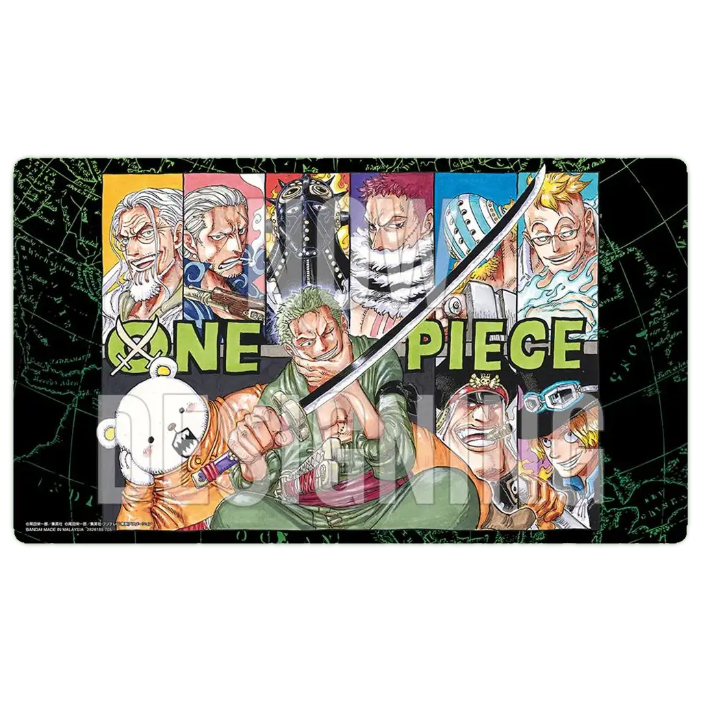 One Piece Card Game - Official Playmat Bandai Card Games Vol. 4 - Roronoa Zoro OP12-020 Leader [EN]