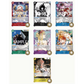 One Piece Card Game „Let’s Get Started Campaign“ Promotion Booster – japanische Promo-Karten in regulärer Illustration, Übersicht aller enthaltenen Charakterkarten.