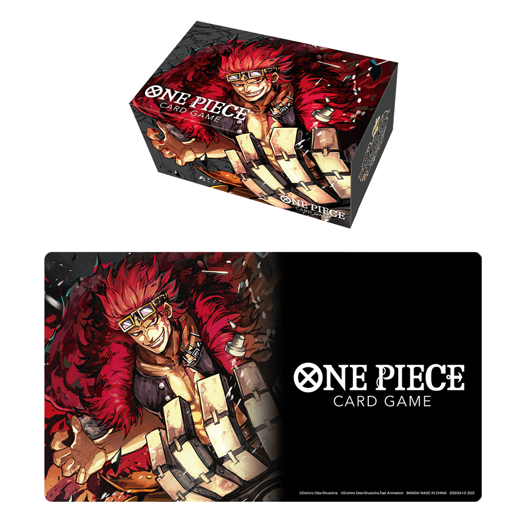 One Piece Card Game - Playmat and Storage Box Set -Eustass ”Captain” Kid-