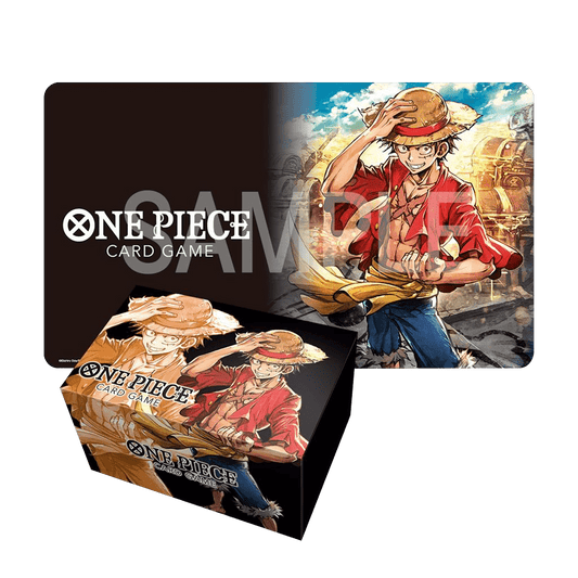 One Piece Card Game - Playmat and Storage Box Set Monkey.D.Luffy