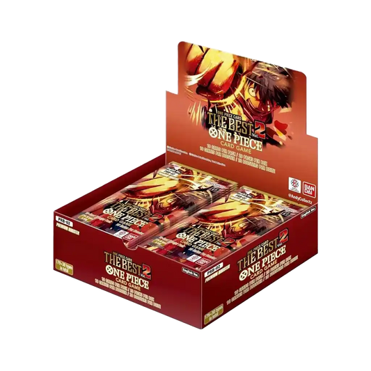One Piece Card Game – Premium Booster Display PRB02 [EN] The Best Vol.2 mit 20 Boostern à 10 Karten, Reprints & Alt-Art Karten