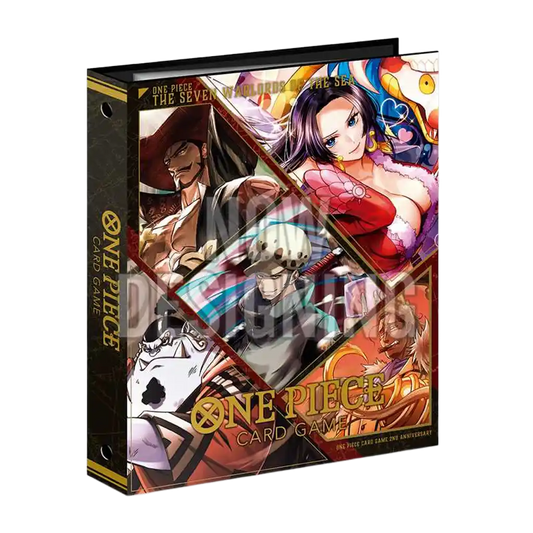 One Piece Card Game – Seven Warlords of the Sea Binder Set [EN] mit exklusiven Karten und 9-Pocket Binder, offizielles Bandai Produkt