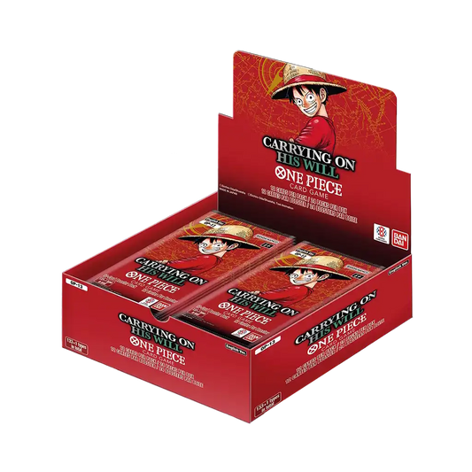 One Piece Card Game OP-13 Carrying on His Will Booster Display Englisch mit 24 Booster Packs – 3rd Anniversary Edition