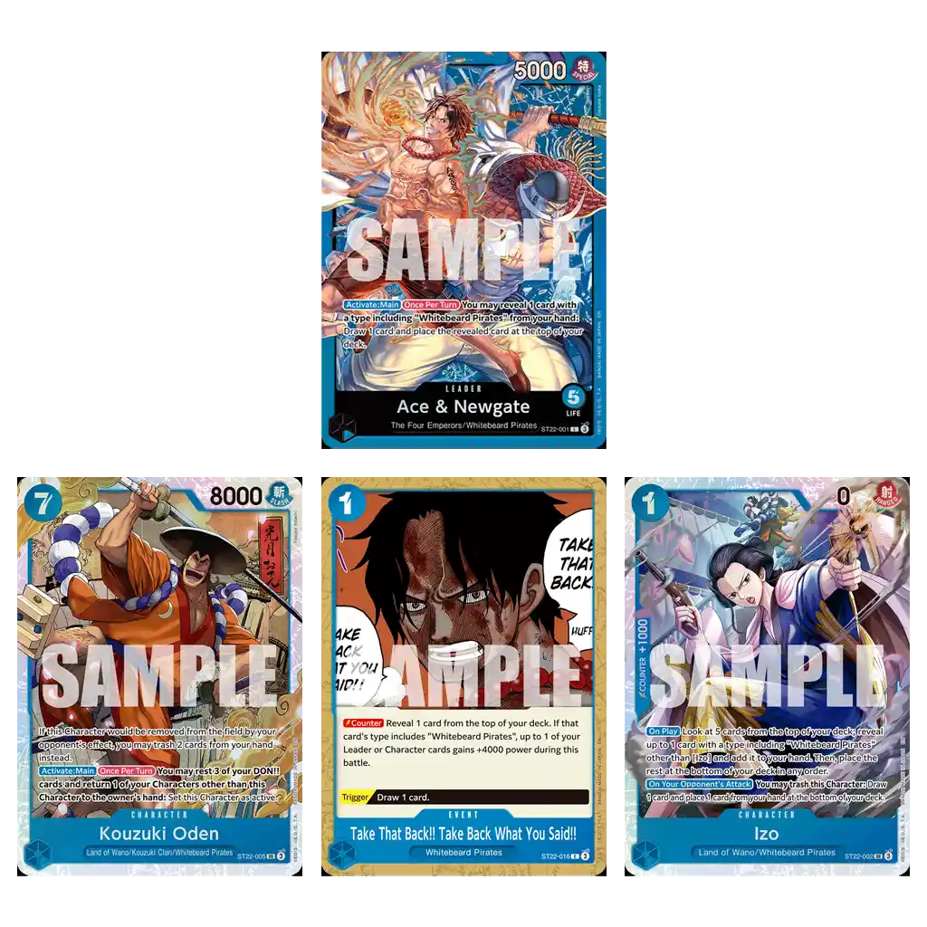 One Piece Card Game - Starter Deck Ace & Newgate [ST-22] [EN]
