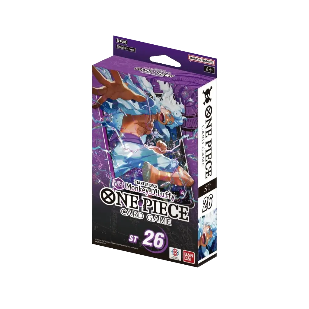 One Piece Card Game ST-26 PURPLE/BLACK Monkey.D.Luffy Starter Deck englisch