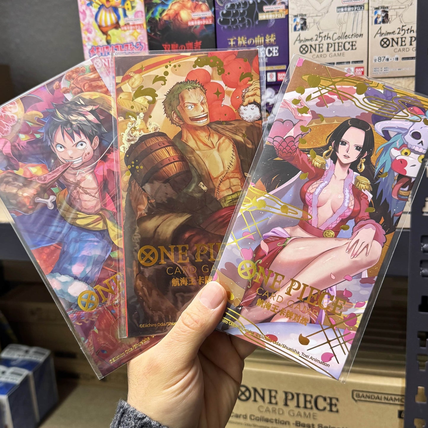 One Piece - Chinese New Year Luffy, Zoro & Boa 3er Bundle [CN]