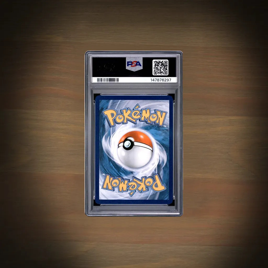 Pokemon Evoli ex SVP 174 Prismatische Entwicklungen Super-Premium-Kollektion PSA 9 Deutsch Rückseite
