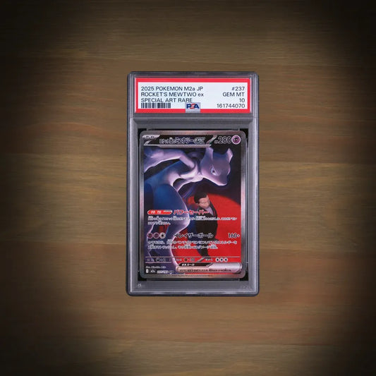 Pokemon Team Rockets Mewtu-ex 237/193 MEGA Dream ex SAR PSA 10 JP