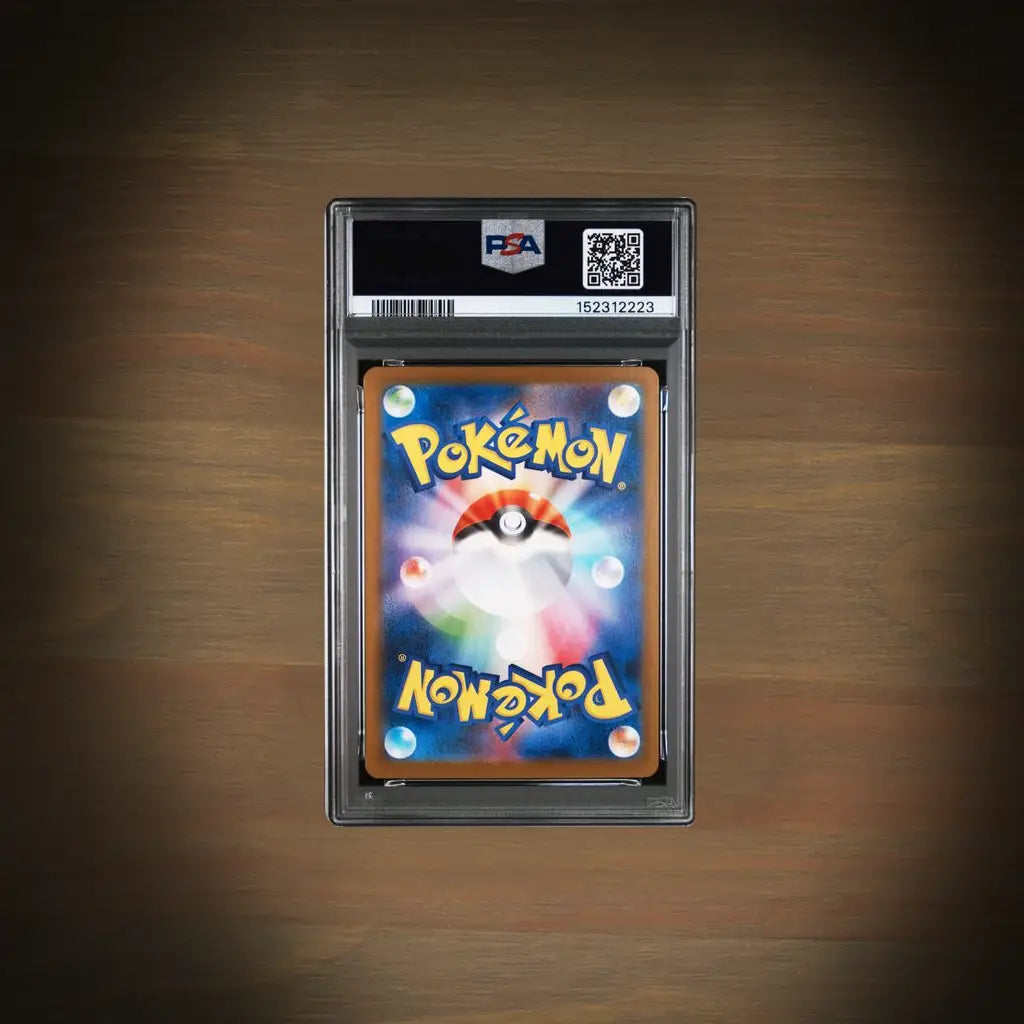 Pokemon Glaceon ex 206/187 Terastal Festival ex PSA 10 Japanisch Rückseite