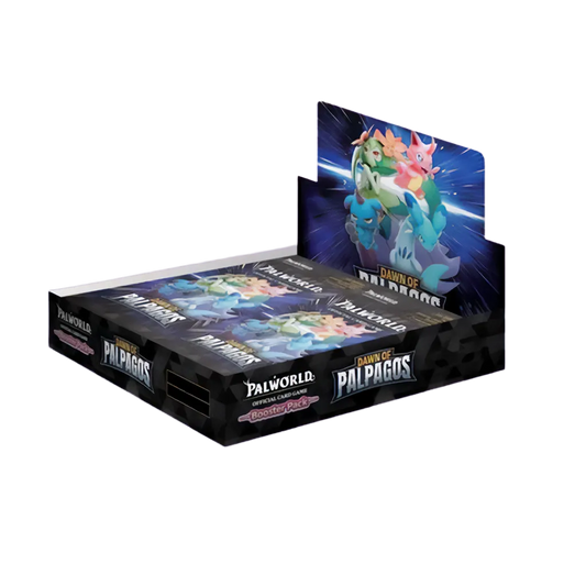 Palworld Official Card Game Dawn of Palpagos BP01 Booster Display auf Japanisch mit 12 Boosterpacks