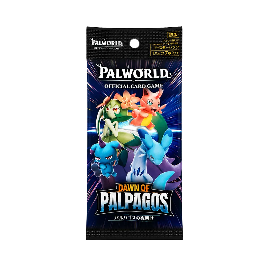 Palworld Official Card Game – Dawn of Palpagos BP01 Booster Display [JP]