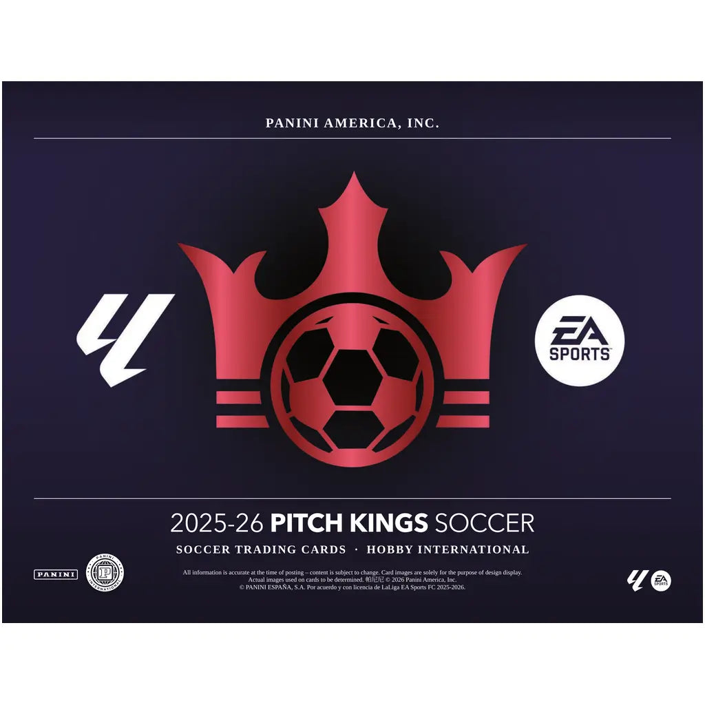 Panini Pitch Kings La Liga 2025/26 Hobby International Box [EN]
