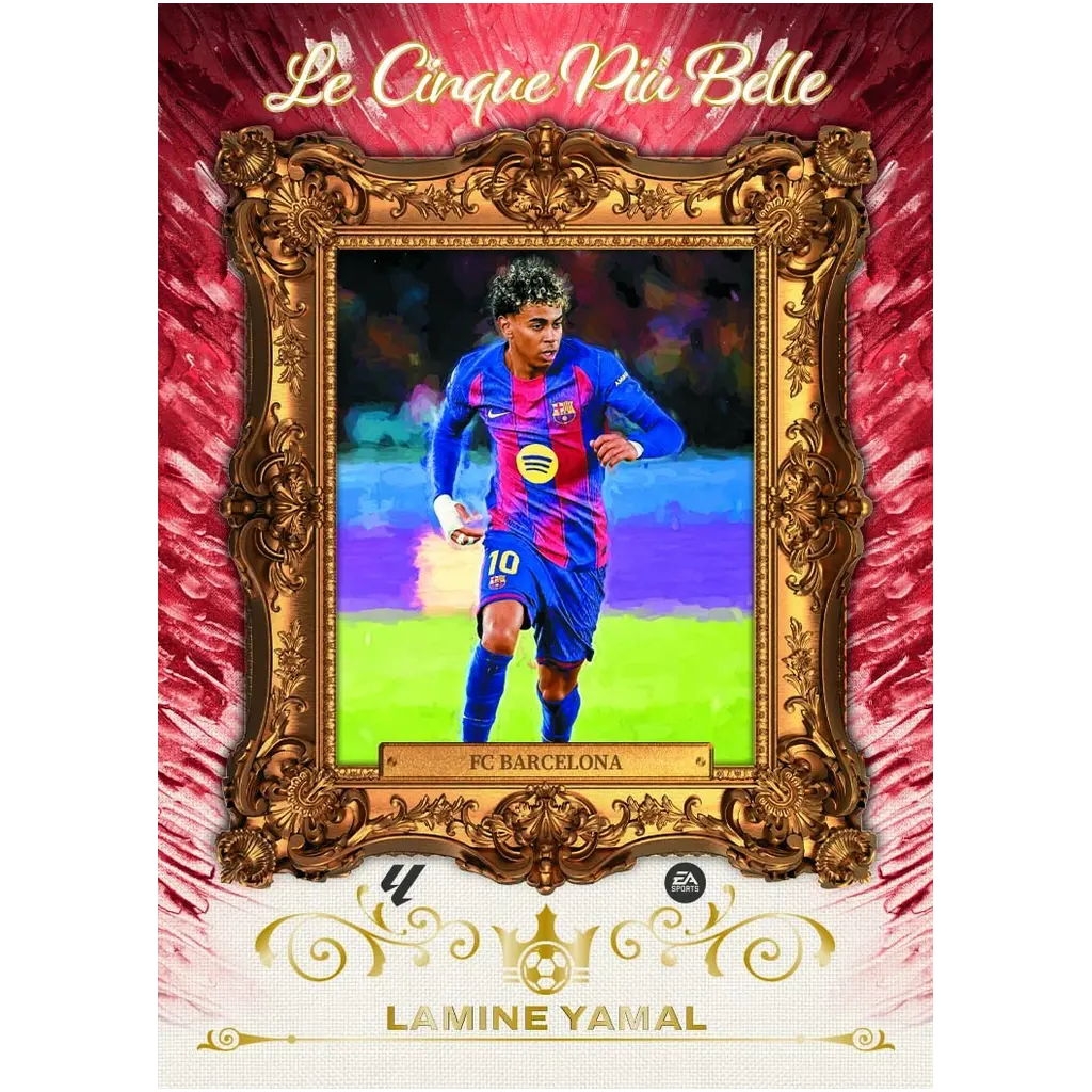Lamine Yamal Le Cinque Più Belle SSP aus Panini Pitch Kings La Liga 2025/26