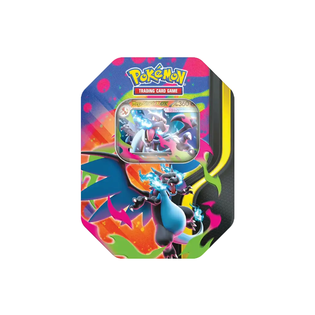 Pokémon Mega Entwicklungen Mega Glurak x Tin Deutsch